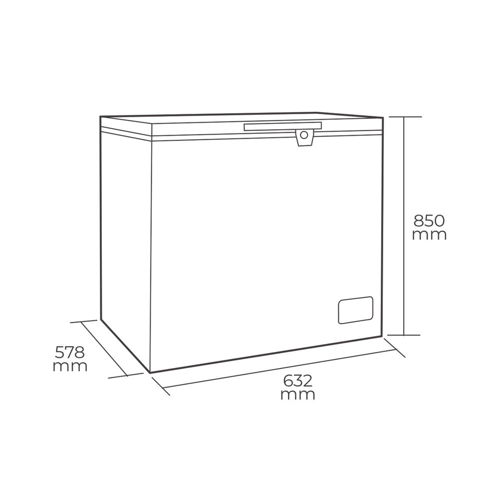 Congelador Dual Tapa Dura 145 Lt Hs-186c image number 2.0