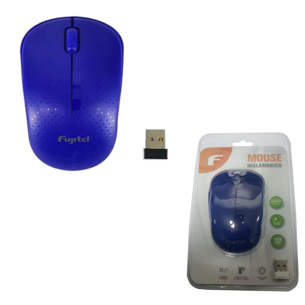 Mouse Inalámbrico Fujitel / 3 Botones / Dpi 800 Fx image number 1.0