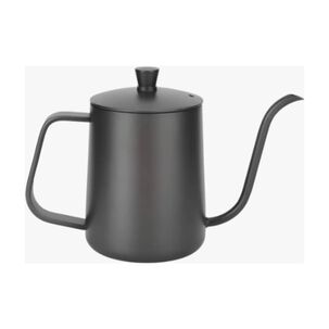 Tetera Cuello Cisne Negra 350 Ml Caf&eacute; Te De Acero Inoxidable