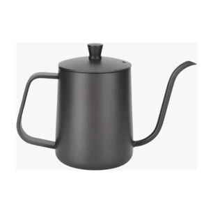 Tetera Cuello Cisne Negra 350 Ml Caf&eacute; Te De Acero Inoxidable