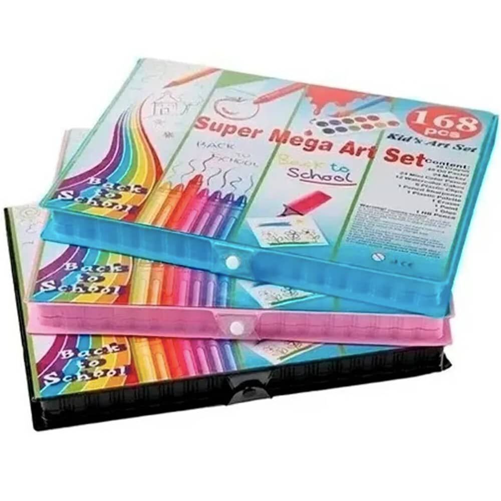 Set De Mega Arte Maleta De 168 Piezas image number 4.0