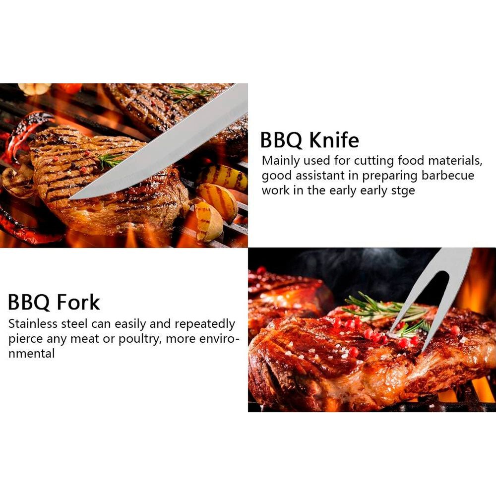Kit Parrillero 5 Piezas Acero Inoxidable Maleta Bbq image number 2.0