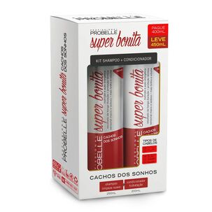 Kit Shampoo Y Acondicionador 450ml Rizos De Ensue&ntilde;o Probelle