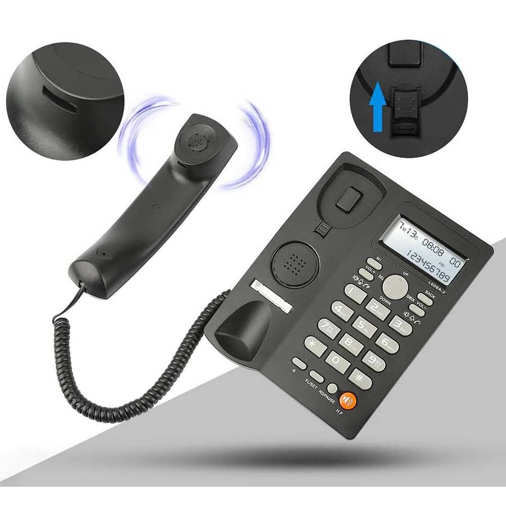 Tel&eacute;fono De Red Fija Uniden Con Manos Libre Sobre Mesa 7413 image number 9.0