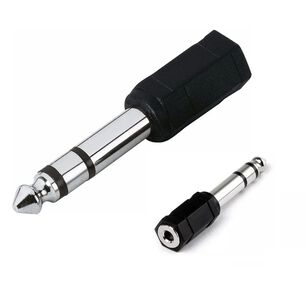 Adaptador De Audio 6.3mm Macho A 3.5mm Hembra Hifi Cav08