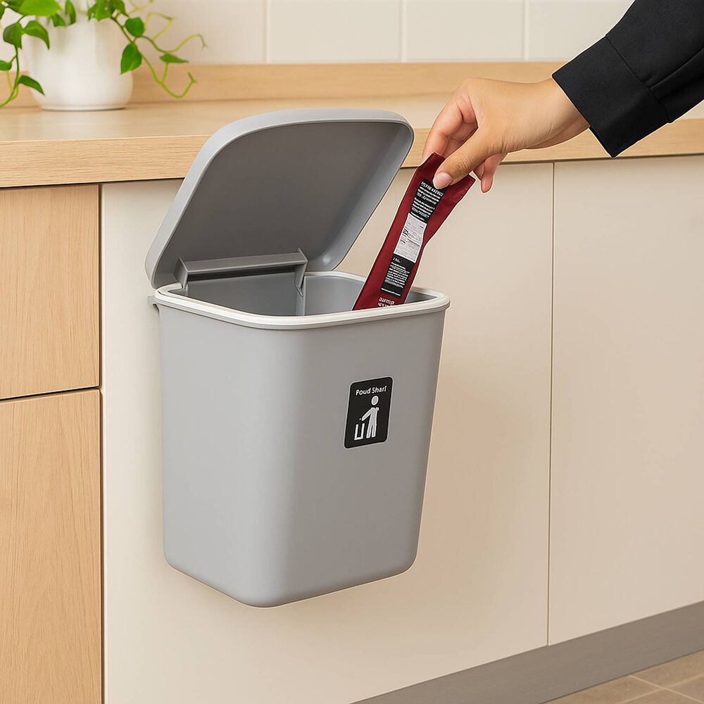 Basurero Colgante Para Cocina | Práctico, Sellado Y Sin Olores image number 1.0