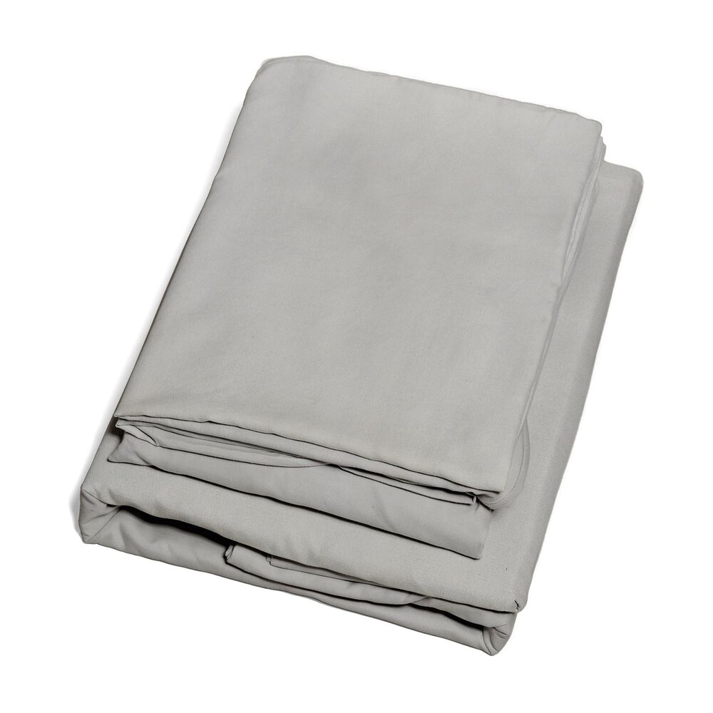 Juego De S&aacute;banas Nautica 4 Piezas Microfibra 2 Plazas Gris Claro image number 2.0