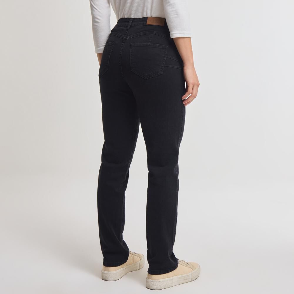 Jeans Tiro Medio Bootcut Push Up Mujer Geeps image number 3.0