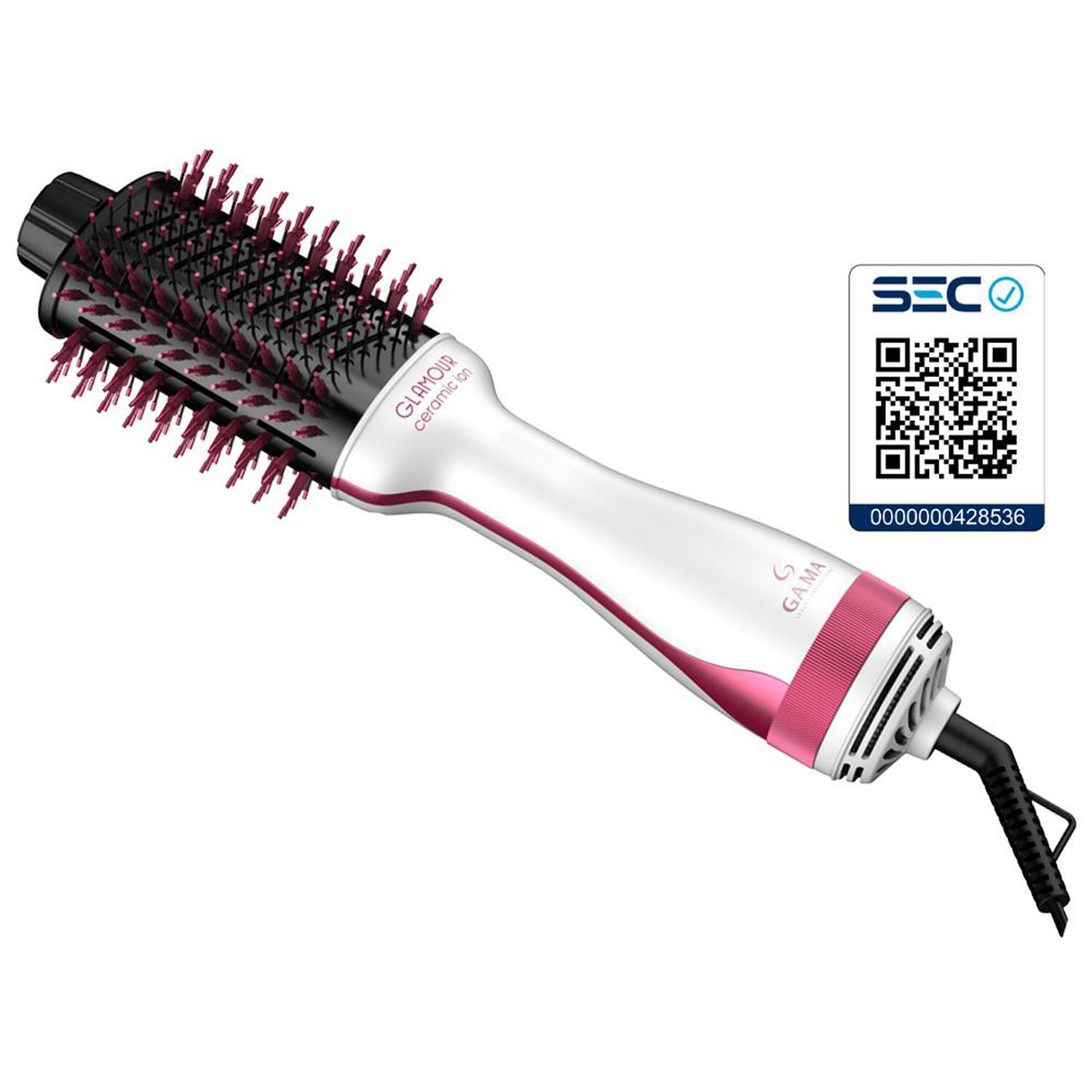 Cepillo Alisador Gama Glamour Pink image number 2.0