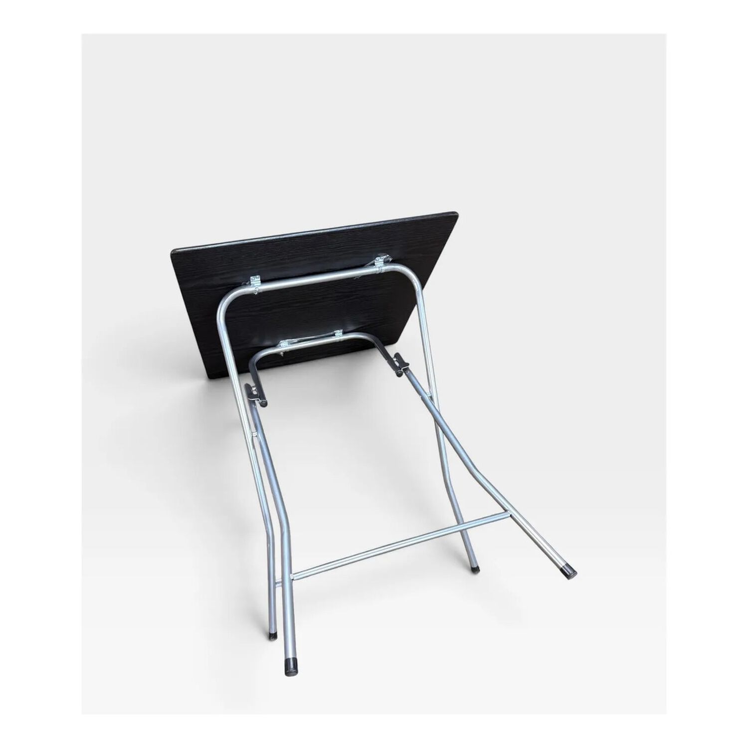 Mesa Plegable Port&aacute;til Cuadrada 60x60 Multiuso Negro image number 1.0