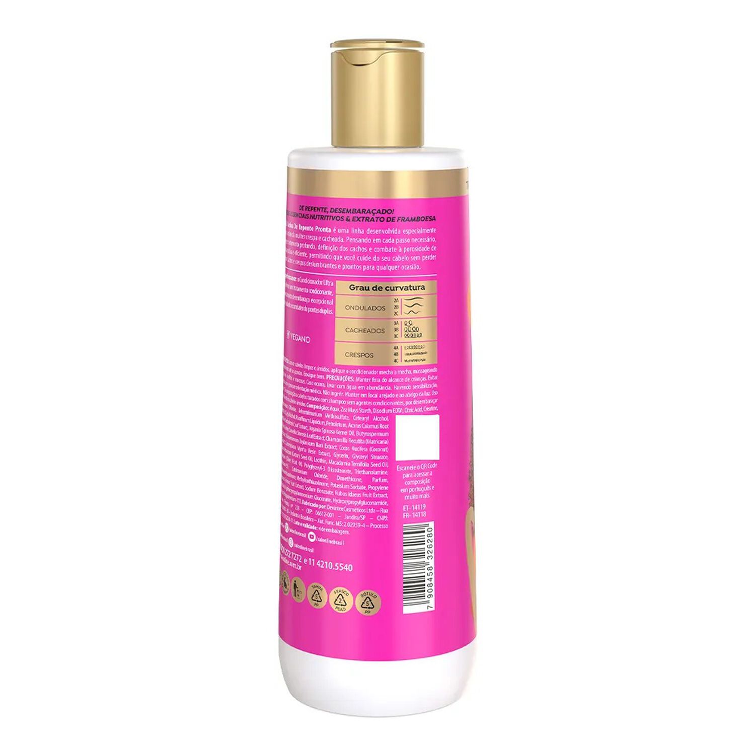 Sos Acondicionador Ultra Gloss Pronta 500ml Salon Line image number 2.0