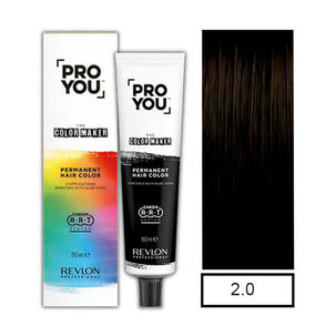 Pro You™ Color Maker Tintura Permanente Castaño 2.0 90ml+oxidante