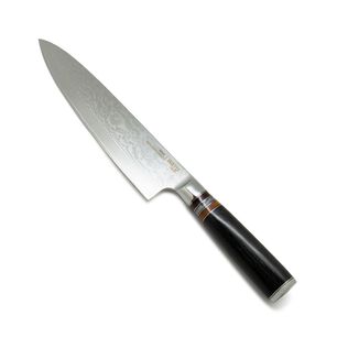 Cuchillo Damascus Black Pakka Wayu Limited