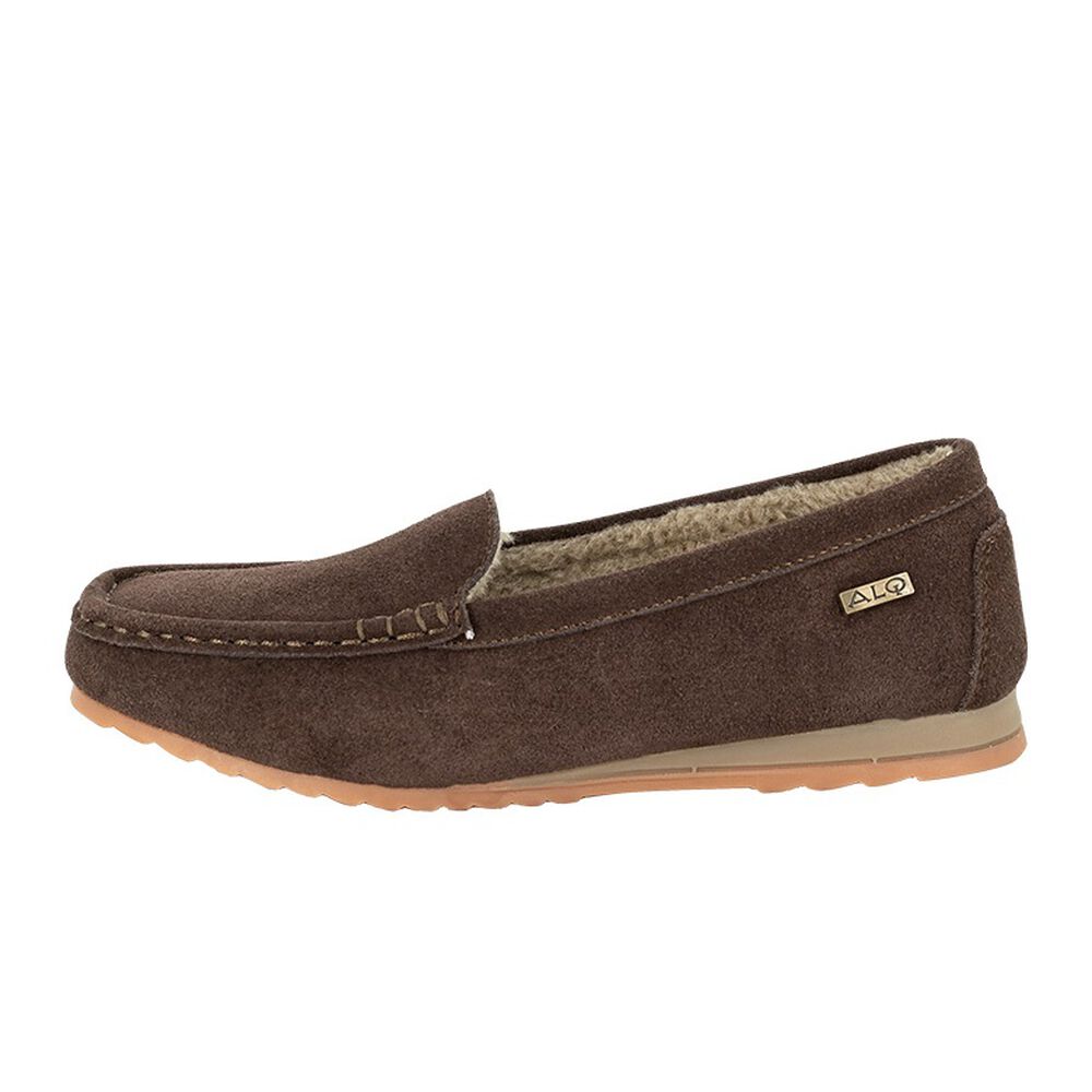 Mocasin De Cuero Con Chiporro Amur Café Alquimia image number 1.0