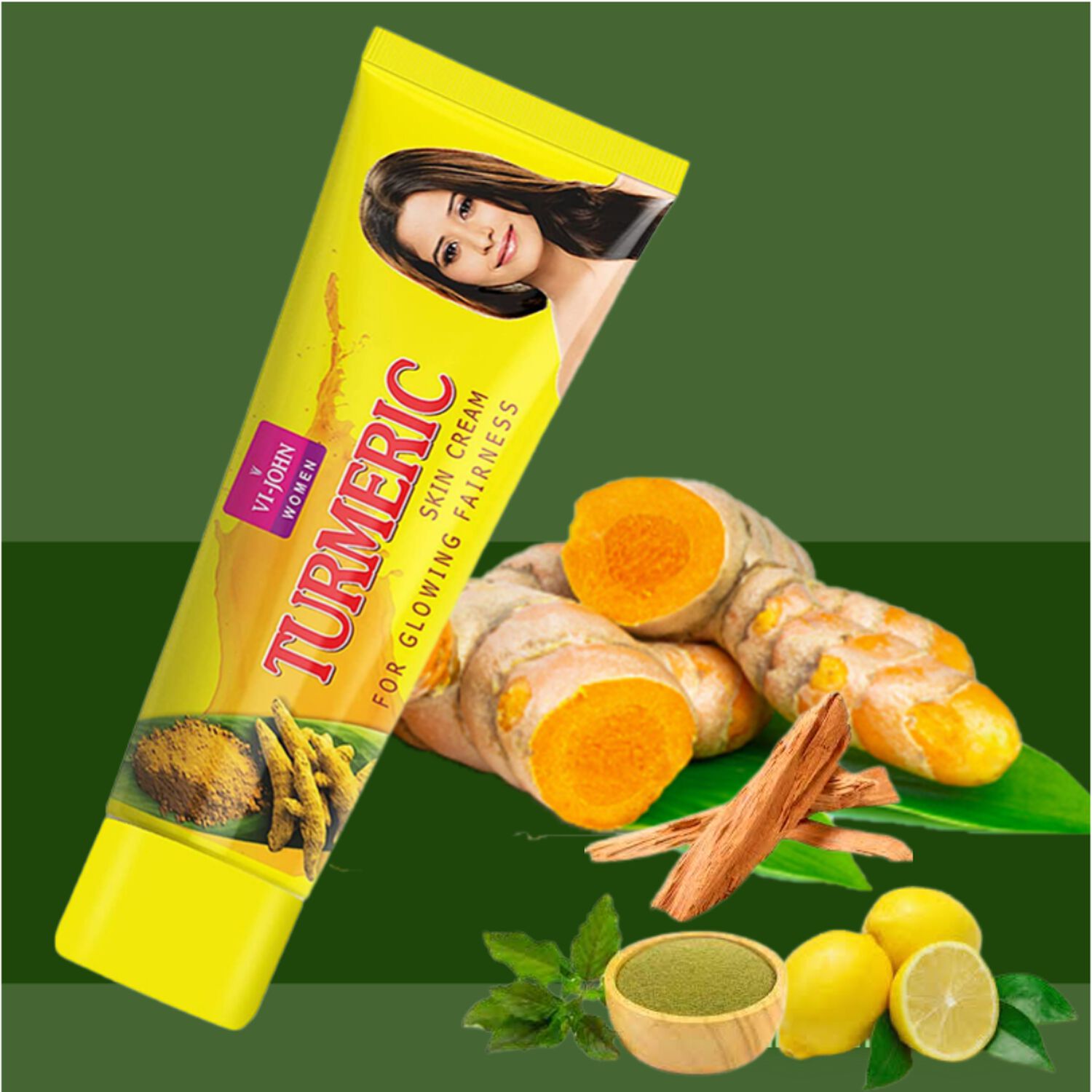Vi John Crema Facial Turmeric 50 Gr image number 2.0