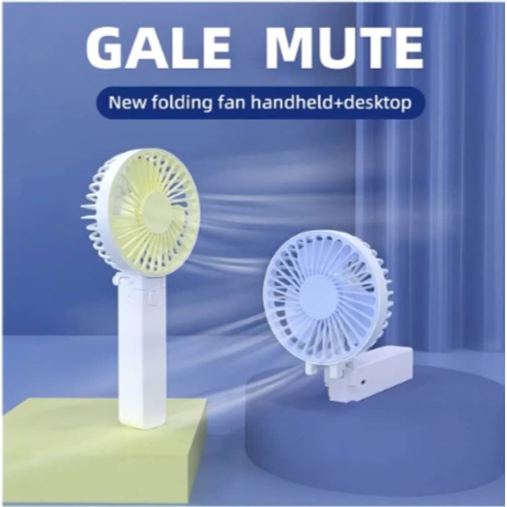 Ventilador De Mano Escritorio Recargable image number 3.0
