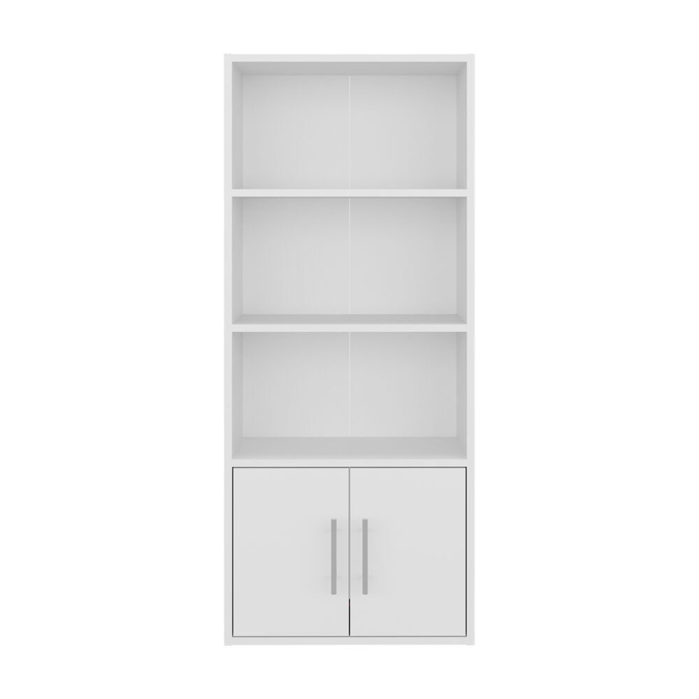 Biblioteca 120.9x50.8x23.5 Cm 2 Puertas 4 Niveles image number 3.0