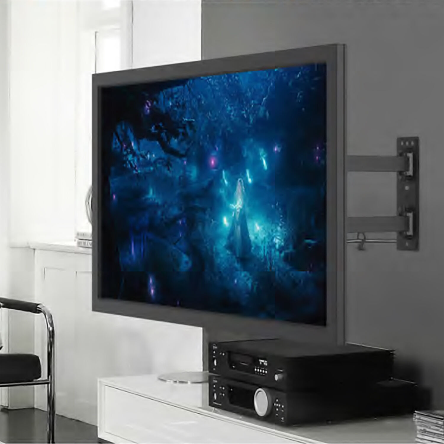 Soporte Tv Universal Brazo M&oacute;vil Articulado 37-70" Hasta35kg image number 6.0