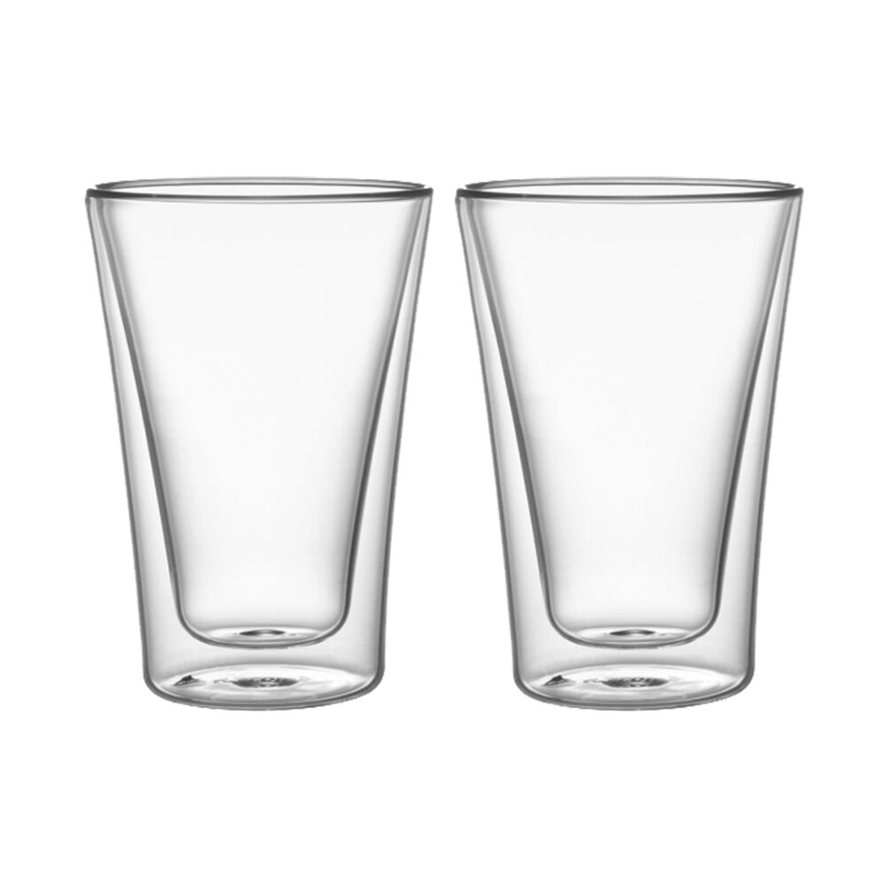 Set 2 Vasos Vidrio Doble Pared 400 ml Simplit image number 0.0