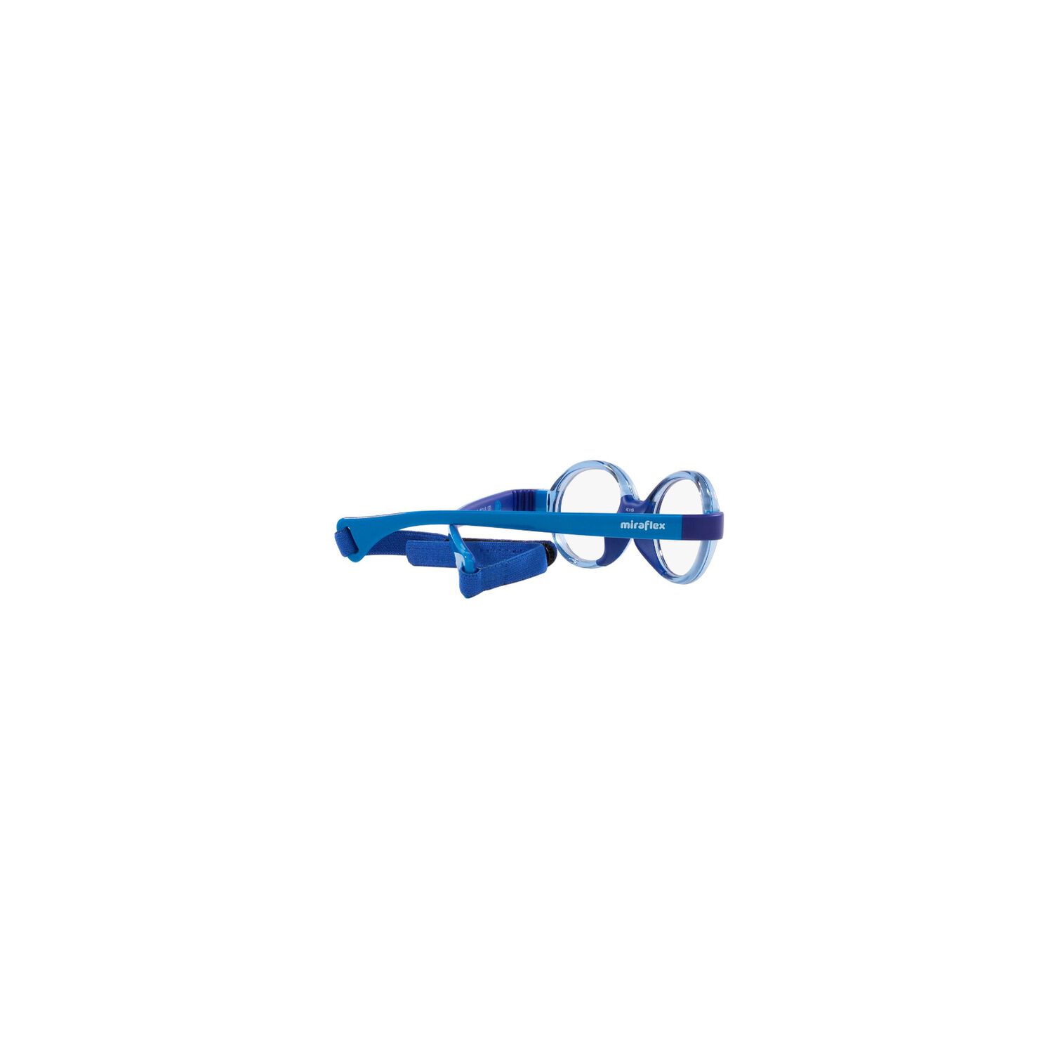 Lentes &Oacute;pticos Azul Con Correa Miraflex Para Ni&ntilde;os image number 8.0