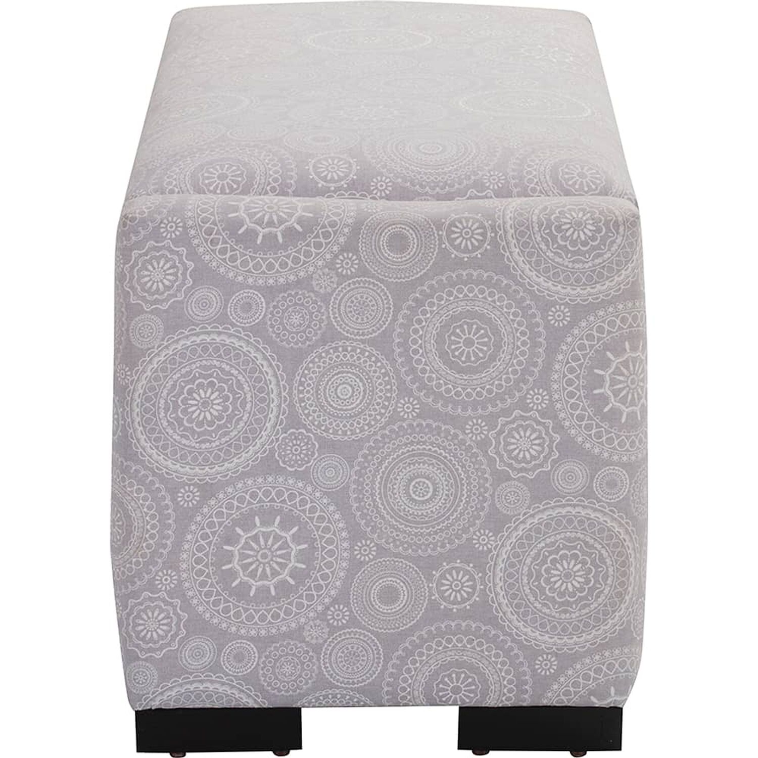 Banqueta Con Ba&uacute;l Leyzy Mandala Estampado 40x55x105 Cm M&aacute;xima Design image number 3.0