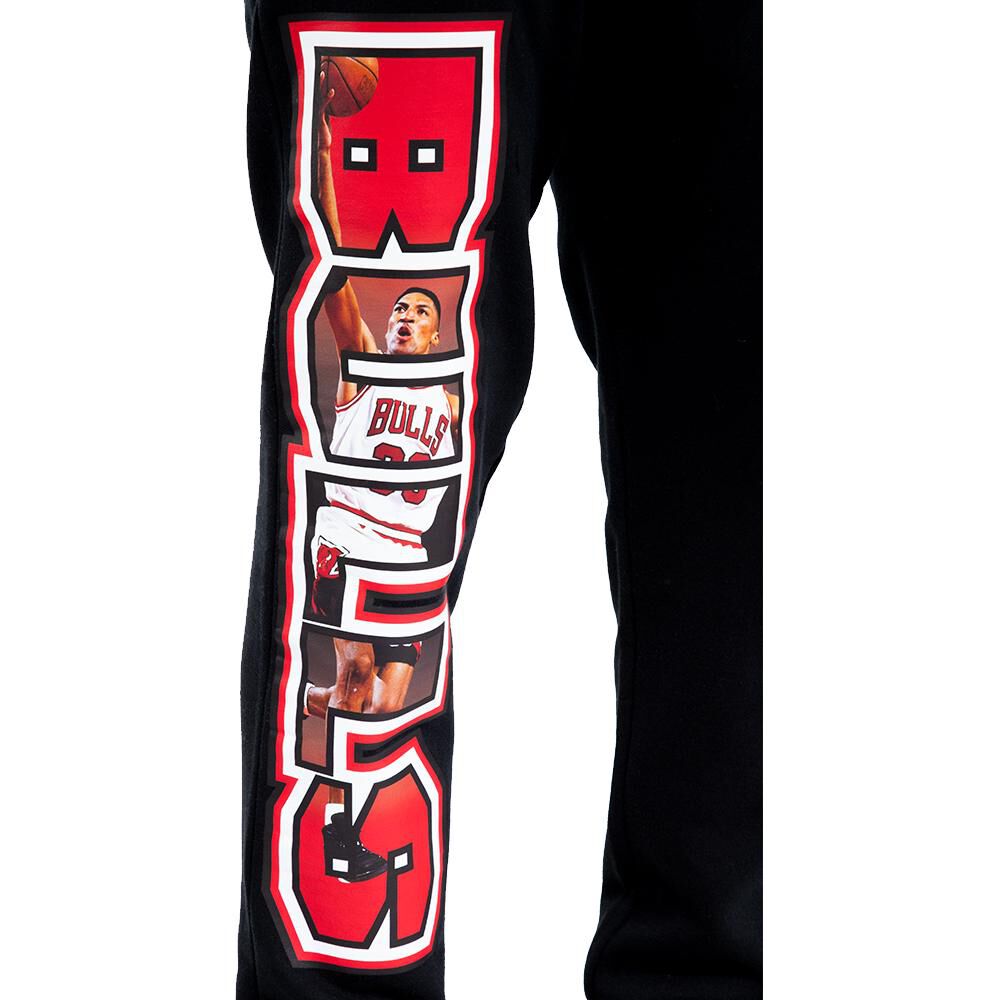 Pantalón De Buzo Hombre Chicago Bulls Pippen Mitchell And Ness image number 2.0