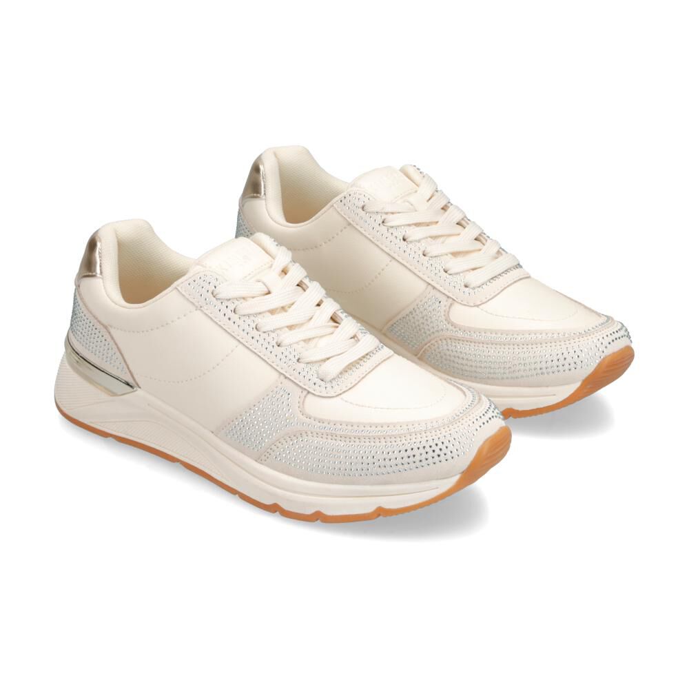 Zapatilla Urbana Mujer Kimera Beige image number 1.0