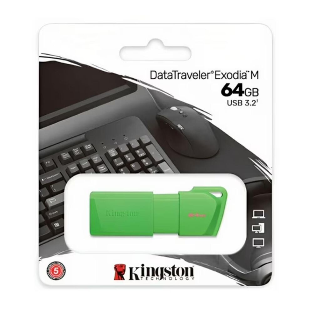 Pendrive Usb 3.2 64gb Verde Dtxm Neon image number 3.0