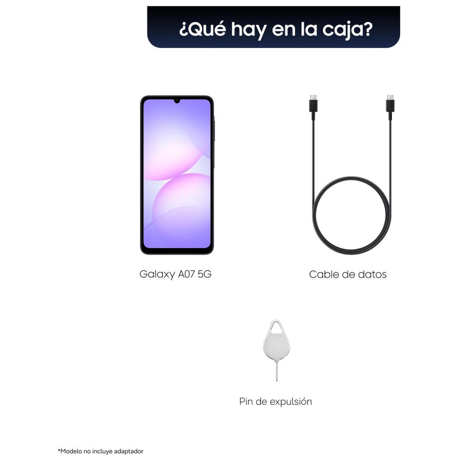 Smartphone Samsung Galaxy A07 / 5G / 128 GB / Negro / Liberado image number 5.0