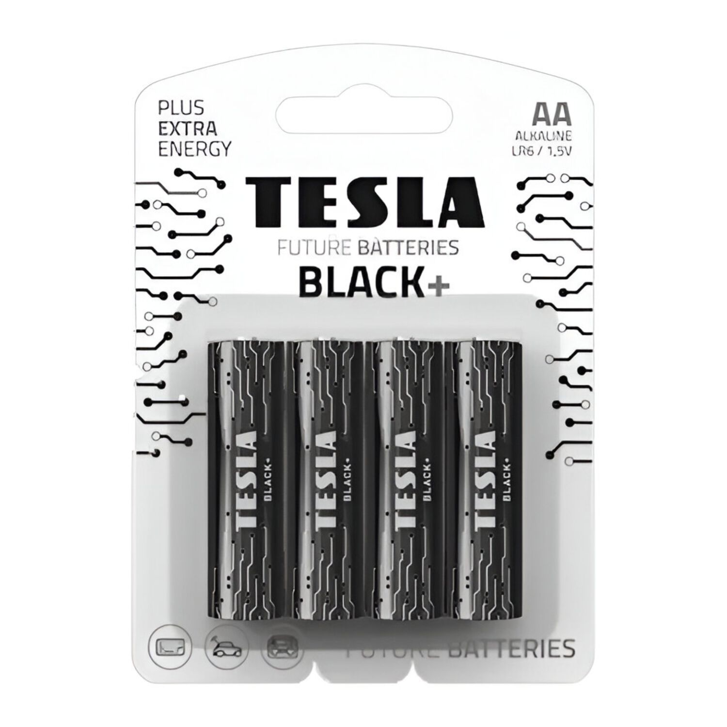 Pack 12 Pilas Tesla Black+ Aa T-es-011 Alcalina High Power image number 2.0