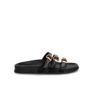 Sandalia Mujer Bata Licia Negro