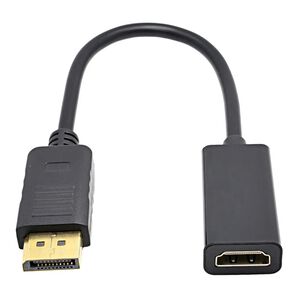Adaptador Displayport A Hdmi 1080p Full Hd Con Cable Convertidor De Puerto De Pantalla