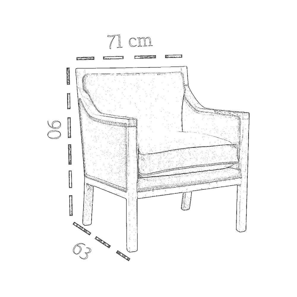 Juego De Living Sitial Home Dante / 3 Cuerpos + 2 Sitiales image number 2.0