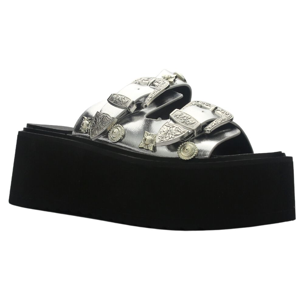 Sandalia Mujer Casual Plateada Chalada Way-20 image number 2.0