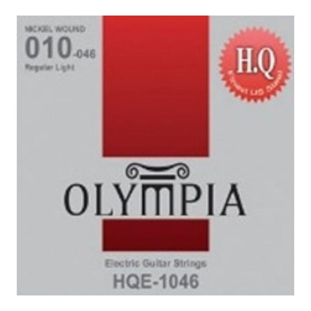 Set Guitarra El&eacute;ctrica Olympia Regular 10-46 Hqe-1046 image number 0.0
