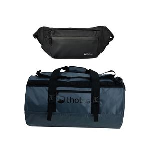 Pack Bolso Duffel 60 Vinson Lts + Banano Impermeable Lhotse