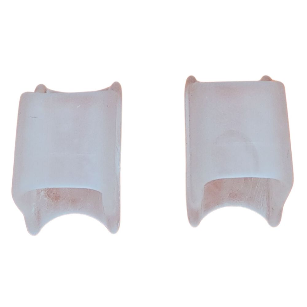 Par Corrector Dedos Pie Flexible Silicona Alineador Postura image number 1.0