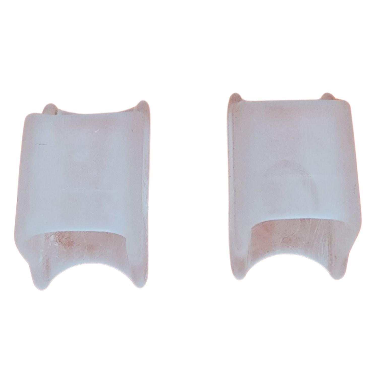 Par Corrector Dedos Pie Flexible Silicona Alineador Postura image number 1.0