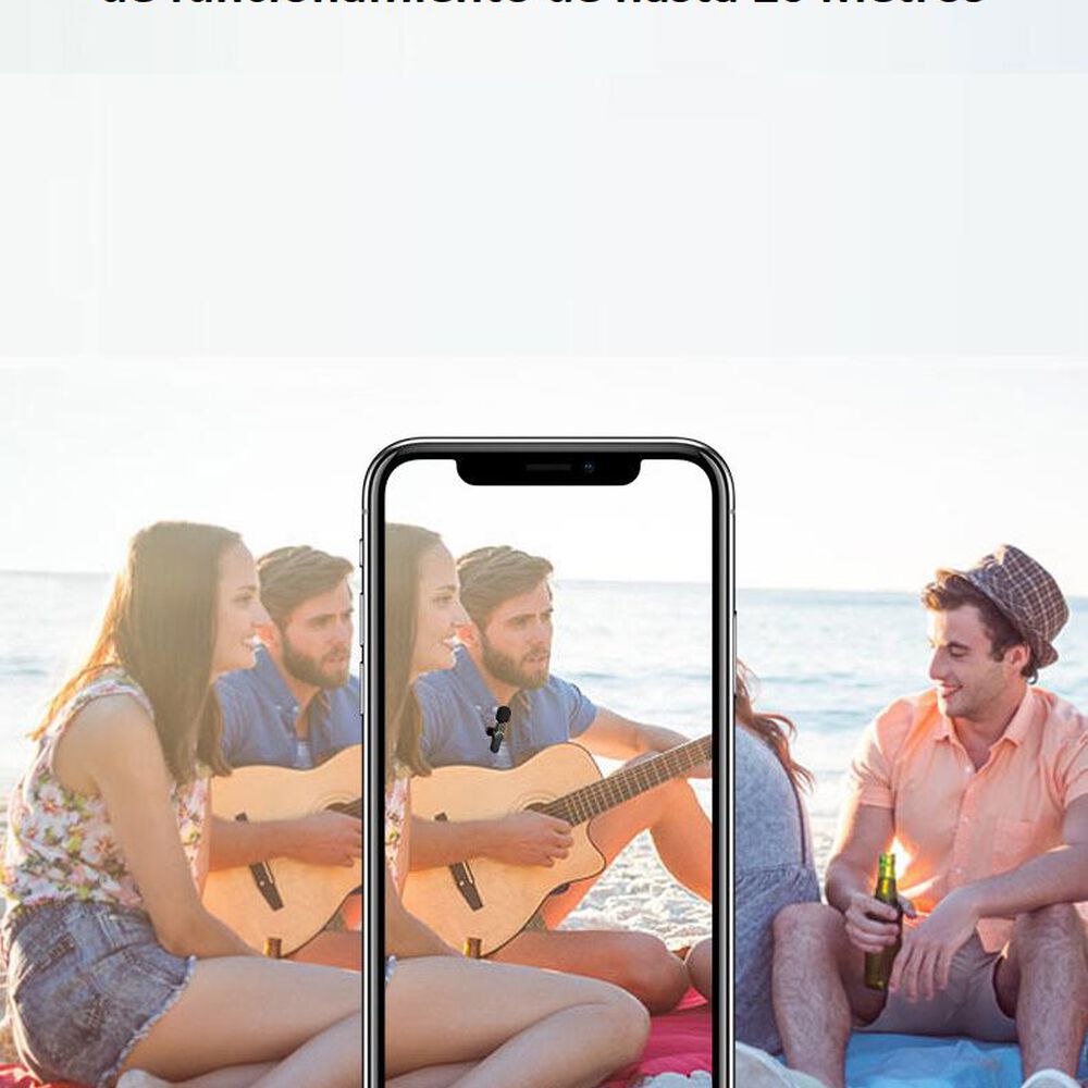 Microfono Inal&aacute;mbrico Hifi Para Smartphone Android & Iphone image number 8.0