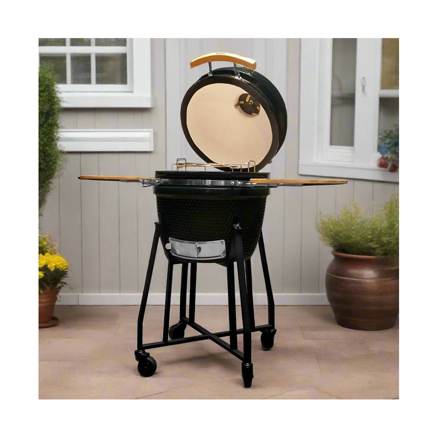 Parrilla Kamado Fdv Tokio Black 19&uml; image number 1.0