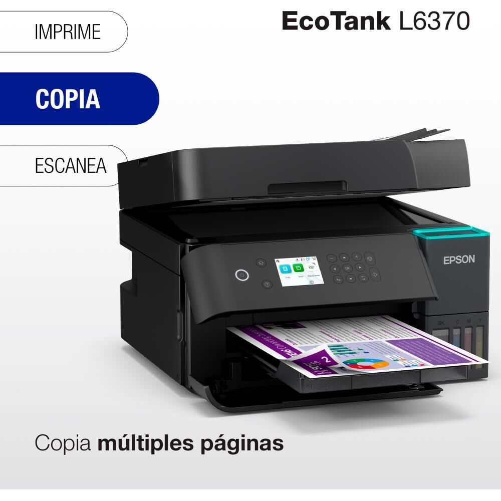 Impresora Multifuncional Epson L6370 - C11cl43303 image number 2.0
