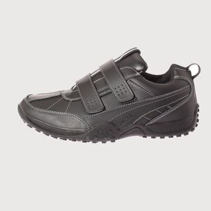 Zapatilla Colegio Negro V&iacute;a Franca Art. 8chm4503black