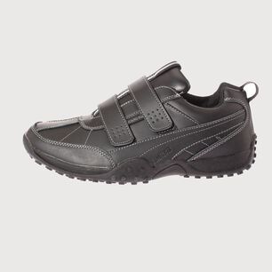 Zapatilla Colegio Negro V&iacute;a Franca Art. 8chm4503black
