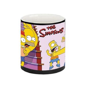 Taza Mágica Homero Y Bart
