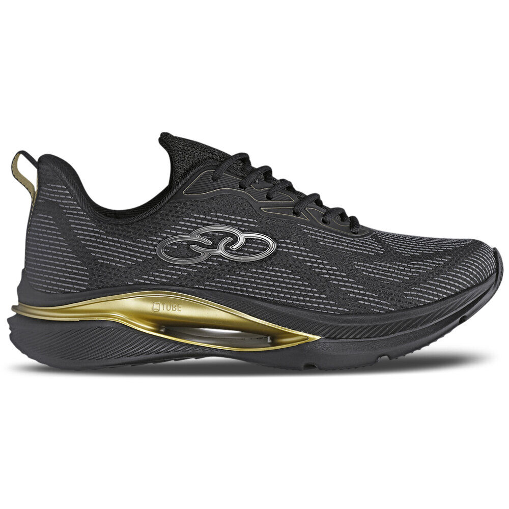 Zapatilla Hombre Lusion Negro/dorado Olympikus image number 0.0