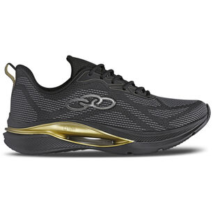 Zapatilla Hombre Lusion Negro/dorado Olympikus