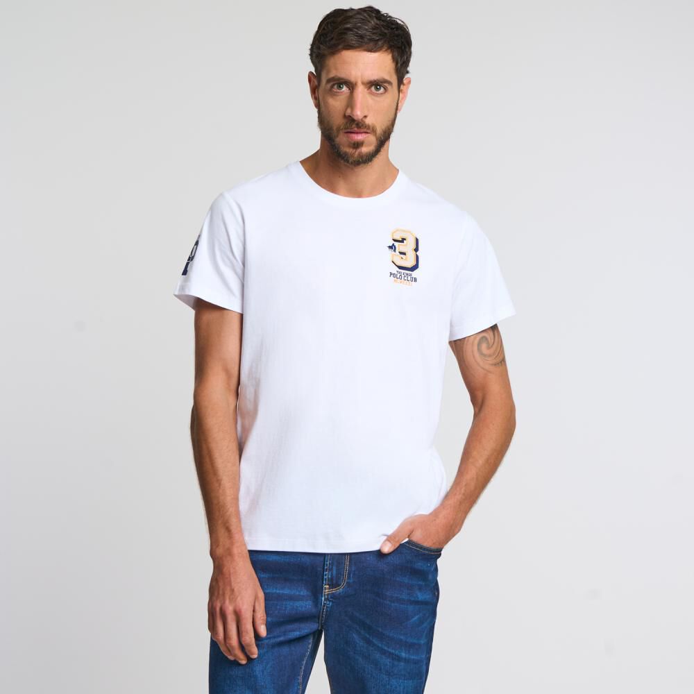 Polera Lisa Regular Manga Corta Cuello Redondo Hombre The King's Polo Club image number 0.0