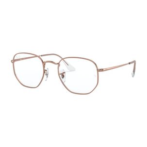 Lentes &Oacute;pticos Hexagonal Rosado Ray-ban Optical