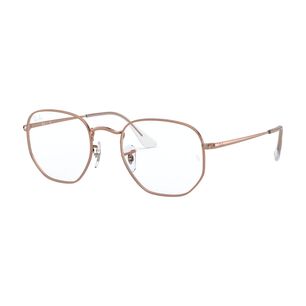 Lentes &Oacute;pticos Hexagonal Rosado Ray-ban Optical
