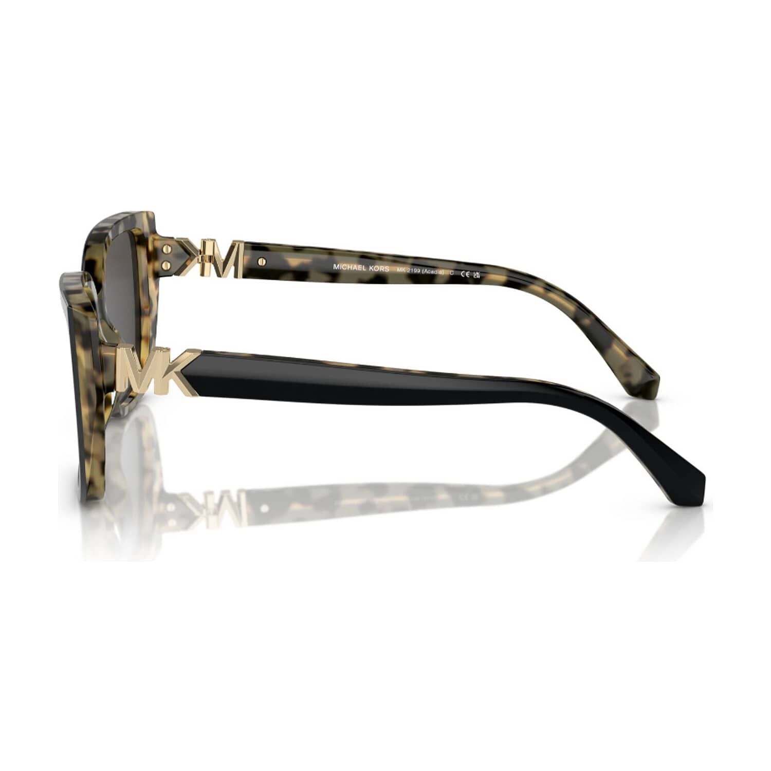 Lentes De Sol Acadia Black Polished Michael Kors image number 2.0